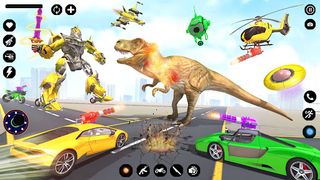 Flying Robot Car Transform War - Screenshot 3