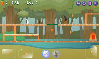 Two Players Games - Rabbit Bro - Screenshot 1