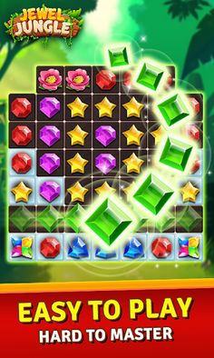 Jewels Jungle Treasure - Screenshot 1
