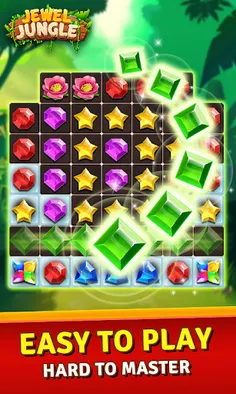 Jewels Jungle Treasure - Screenshot 1