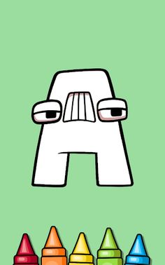 Alphabet Lore coloring - Screenshot 1