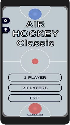 Air Hockey Classic: 2-Player - Screenshot 1