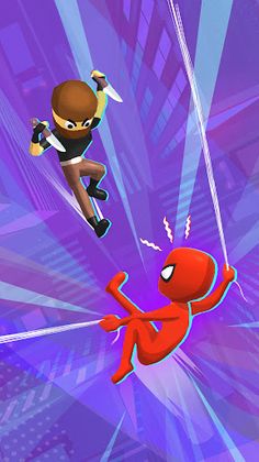 Web Master: Stickman Superhero - Screenshot 1