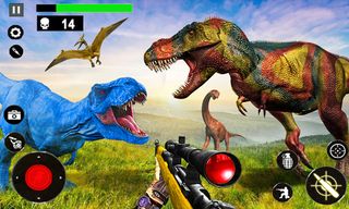 Wild Dino Hunting Gun Games - Screenshot 2