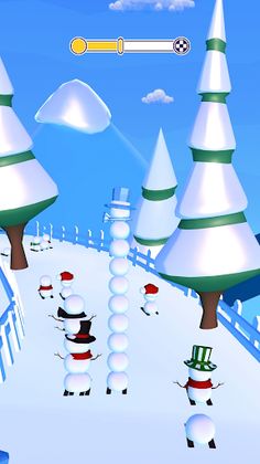 Snowman Rush - Screenshot 4