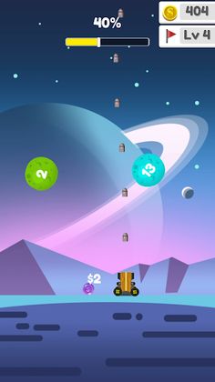 Moon Blast - Ball Blaster Cann - Screenshot 2