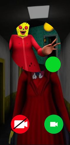 fake call scary sponge granny - Screenshot 1