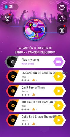 Banban Horror garten Hop tiles - Screenshot 1