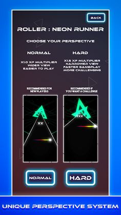 Roller : Endless Neon Runner - Screenshot 3