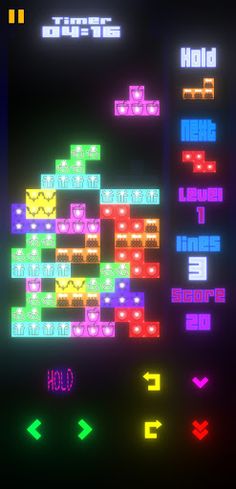 Tetris Glow - Screenshot 3