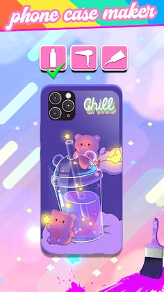 DIY Mobile Case Maker Game - Screenshot 1