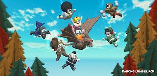 Dancing Lumberjack Casual Game - Screenshot 1