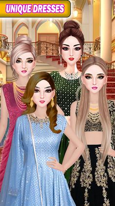 Fashion Show Girl Makeup Games - Screenshot 1
