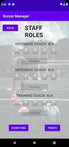 Soccer Manager - Screenshot 1