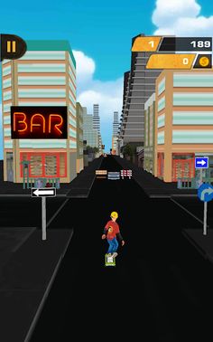 Stupid Skater 3D: Street Ride - Screenshot 4
