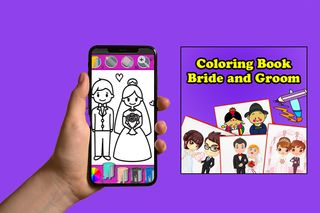 Bride And Groom Wedding Color - Screenshot 2