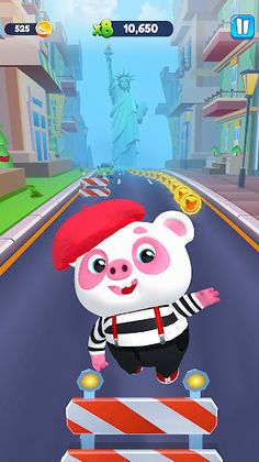 Piggy Panda Run: Fun Game - Screenshot 2