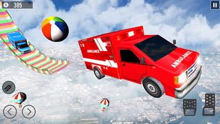 Ambulance Car Stunt Mega Ramp - Screenshot 3
