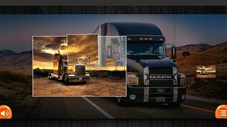 Big Trailer Truck Puzzle - Screenshot 1