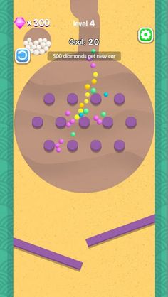 sand ball dig puzzle - Screenshot 2