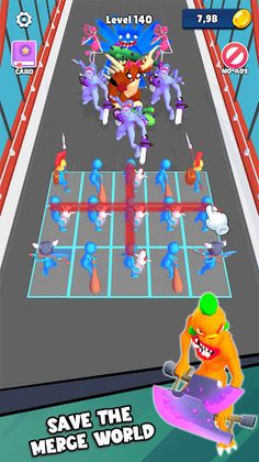 Merge Master Stick 100 Doors - Screenshot 4