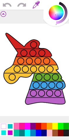 Pop It Coloring Book Game - Screenshot 4