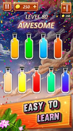 Water Sort Color Puzzle Game - Screenshot 1