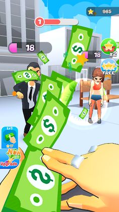 Idle Money Shower - Screenshot 1