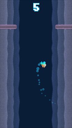 Dizzy Fish: Flappy Swimming Ga - Screenshot 4