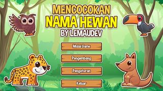 Edukasi Mencocokan Nama Hewan - Screenshot 1