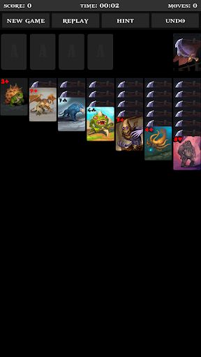 Fantasy Klondike Solitaire - Screenshot 2