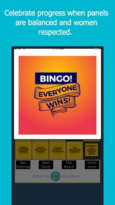 Gender Equality Bingo - Screenshot 4