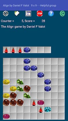 Align Lines solitare game - Screenshot 2