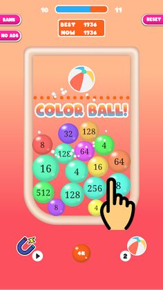 2048 Merge Balls - Screenshot 3