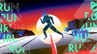 Synthwave Runner - Screenshot 1