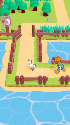 Goose Run 3D - Screenshot 2