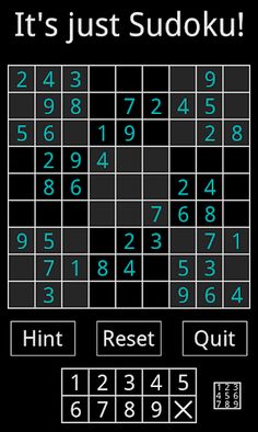 It's Just Sudoku! - Screenshot 3
