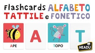 Flashcards Alfabeto Tattile e  - Screenshot 1