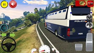 US Police Bus Simulator Games - Screenshot 3