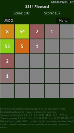 2584 Fibonacci - Screenshot 3