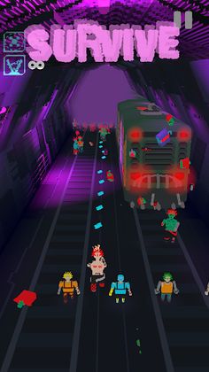 Punks vs Zombies: Cyber Arcade - Screenshot 4