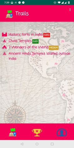 Map Trails - Screenshot 1