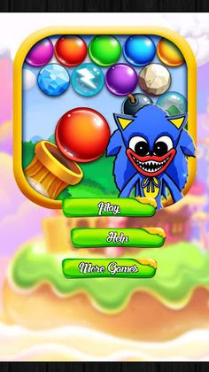 Poppy Bubble Sonnic 3D Shoot - Screenshot 1