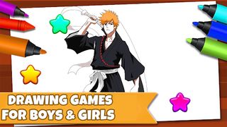 bleach coloring book - Screenshot 2