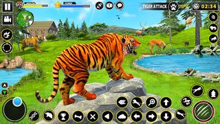 Tiger Simulator Lion games 3D - Screenshot 2
