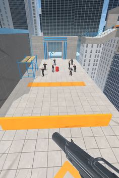 Roof Shootout 3D - Screenshot 2