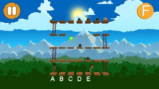 Alphabet and Ladders - Screenshot 1