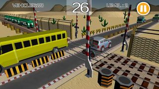 Railroad Crossing Train Simula - Screenshot 2