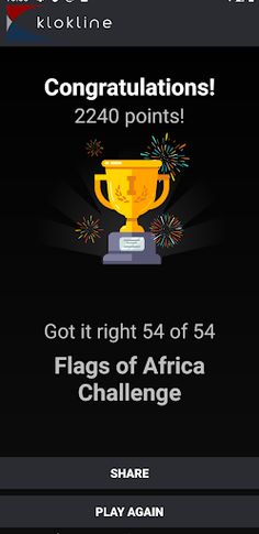 54 Flags of Africa Challenge - Screenshot 4