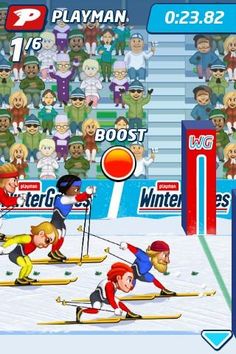 Winter Games for Xperia Play - Screenshot 1